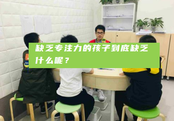 缺乏专注力的孩子到底缺乏什么呢？